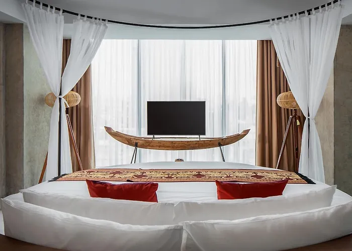 Suíte deluxe com cama king